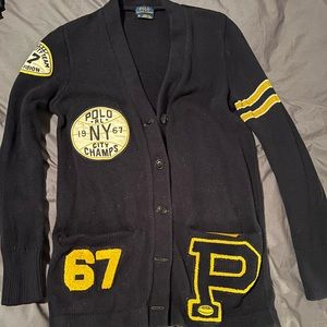 Polo Ralph Lauren Varsity Cardigan Sweater